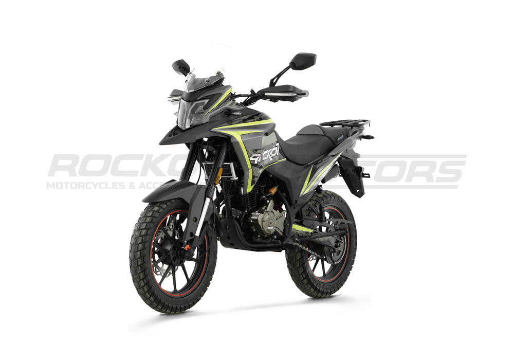 Мотоцикл турэндуро ROCKOT DAKAR 2.0 (серый/желтый)