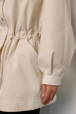 Тренч - парка молочная