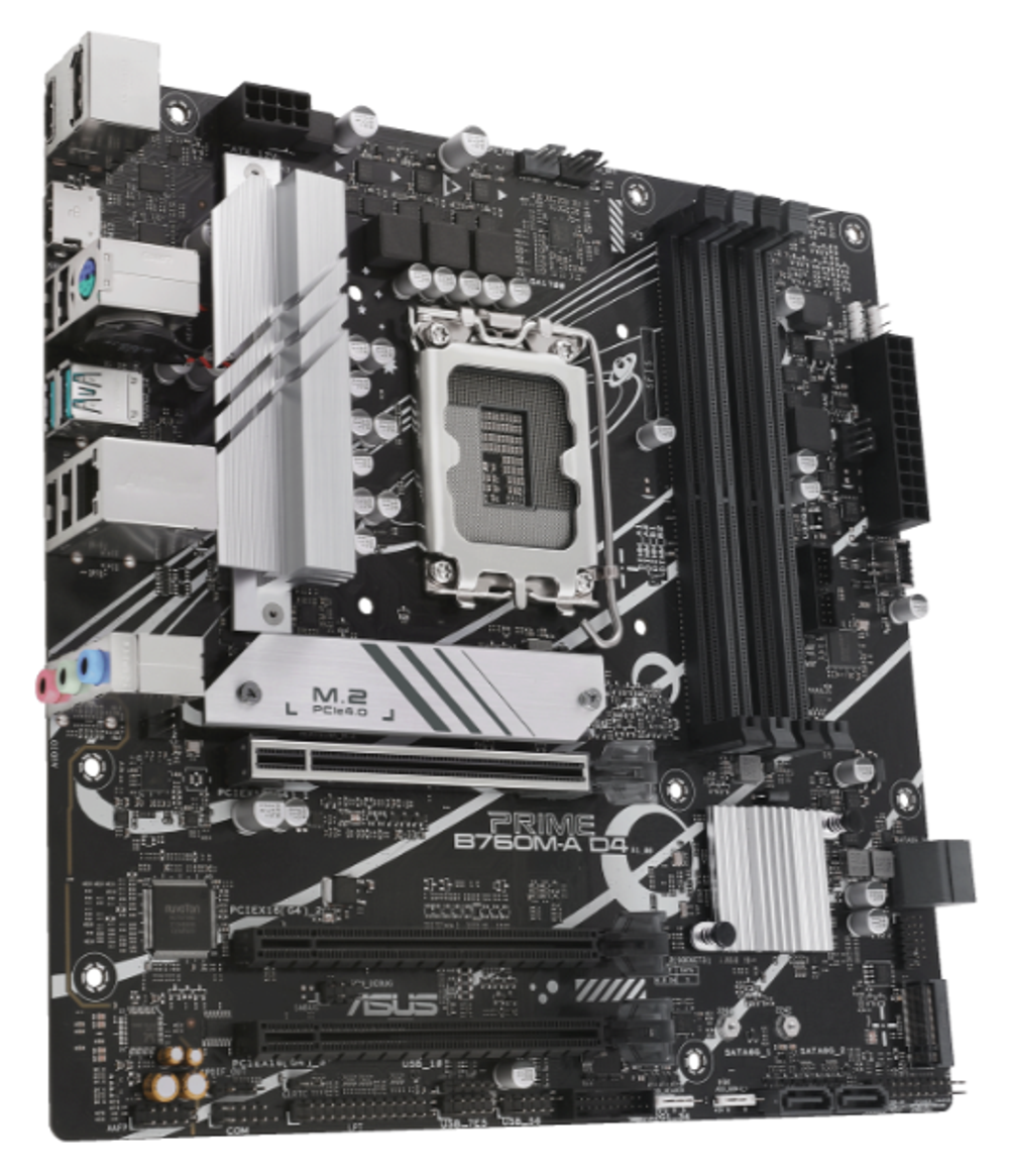Материнская плата mATX ASUS PRIME B760M-A D4-CSM