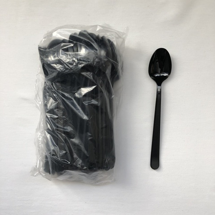 Ложка черная ДЕСЕРТНАЯ (50шт)-2000шт
