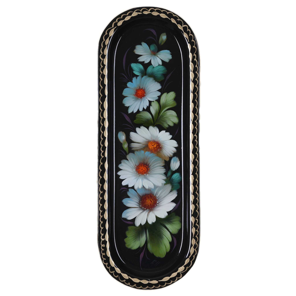 Zhostovo metal tray A4D070425364