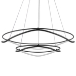 736527 Люстра ROTONDA 115W LED 5736LM 120G ЧЕРНЫЙ 3000-6000K