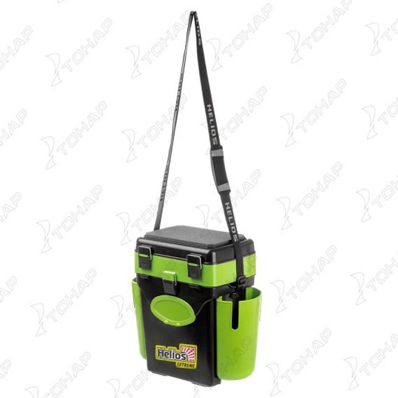 Ящик зимний Helios "FishBox" (10л) зеленый