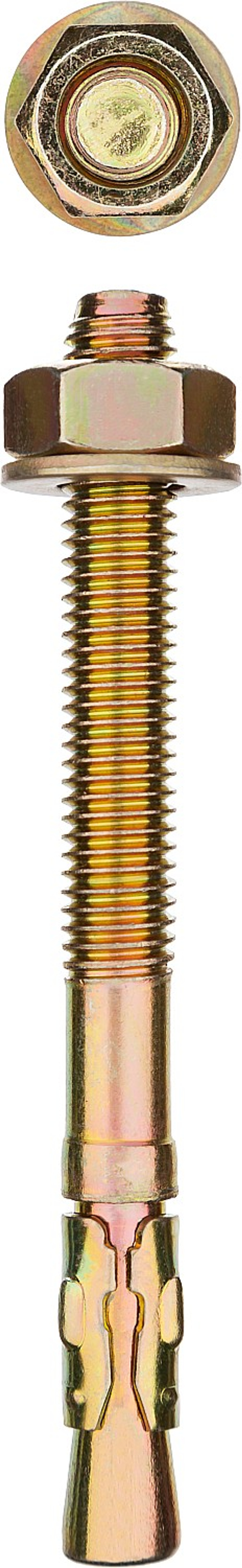 ЗУБР М8 х 105 мм, 40 шт, клиновой анкер (302032-08-105)