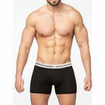 Мужские трусы боксеры черные Sergio Dallini SG2845-1