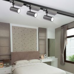 Трековый светильник трехфазный ЭРА SТR-30-36-40K-B20 светодиодный 20Вт 4000K черный | Трехфазные трековые светильники