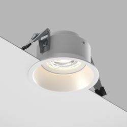 214606-SOLO Светильник DOMINO SOLO ROUND (214606+214006) БЕЛЫЙ