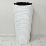 Кашпо Оазис 63л со вставкой 13л, белый