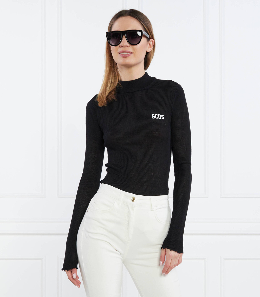 Свитер GCDS BASIC TURTLENECK GCDS - черный(CC94W020415)