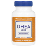 The Vitamin Shoppe, ДГЭА, 50 мг, 120 растительных капсул