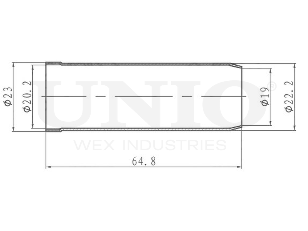 Втулка с/блока переднего рычага UNIO RMP-10205