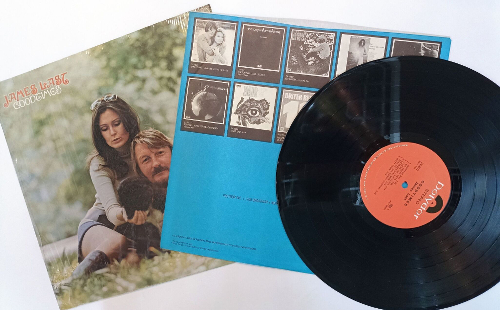 Винтажная виниловая пластинка LP James Last Goodtimes (USA 1972)
