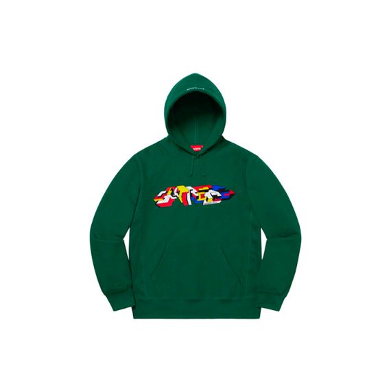 Supreme FW19 Week 7 Delta Logo Hooded Sweatshirt logo