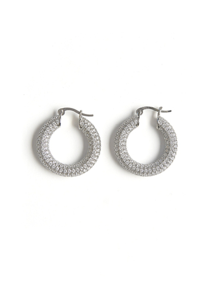 Серьги "Shiny" Silver