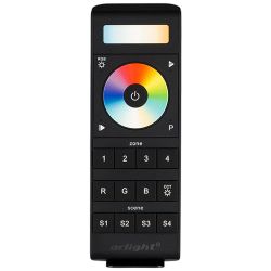 Сенсорный пульт SR-2858Z4-5CH (RGB+CCT, 4 зоны) (Arlight, IP20 Пластик, 3 года) 021835