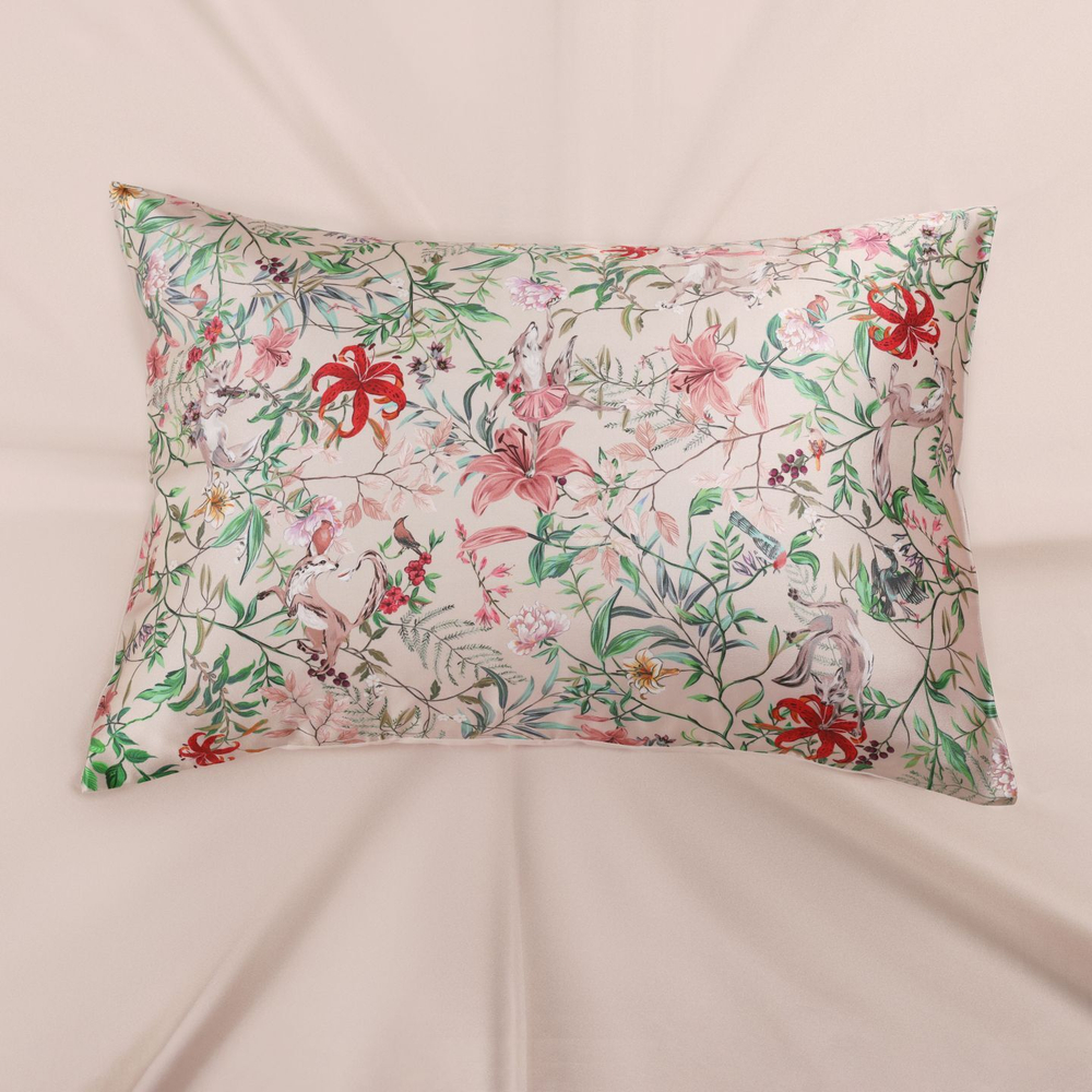 Наволочка 50x70 Mollen Корсак пудровая хлопковая