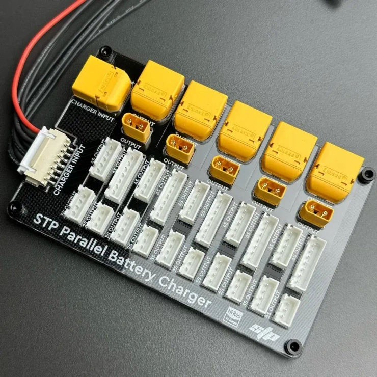 Зарядная плата STP S4/XT30-XT60 (2S-6S)