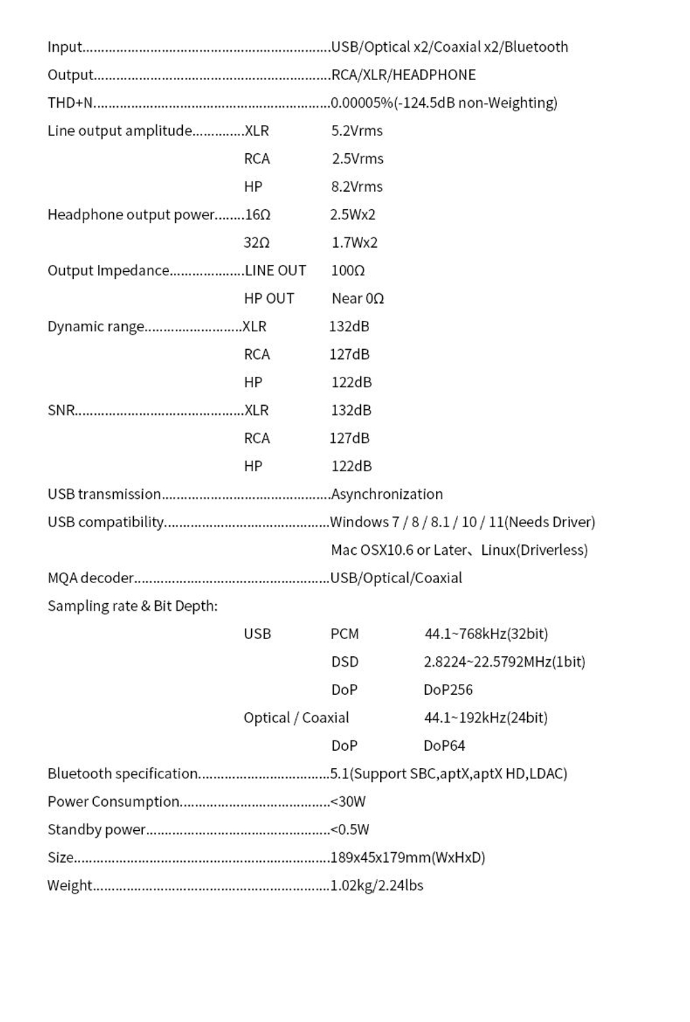 Цифро-аналоговый преобразователь SMSL MDA1