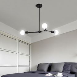 Люстра На Штанге Late D86 Black By Imperiumloft