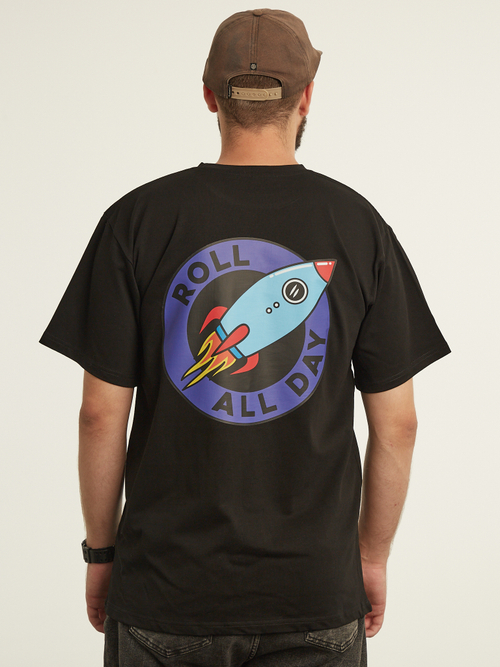 Футболка RollAllDay Planet Express черная