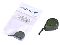 Груз Salmo с вертл. BUN SWIVEL green 80г