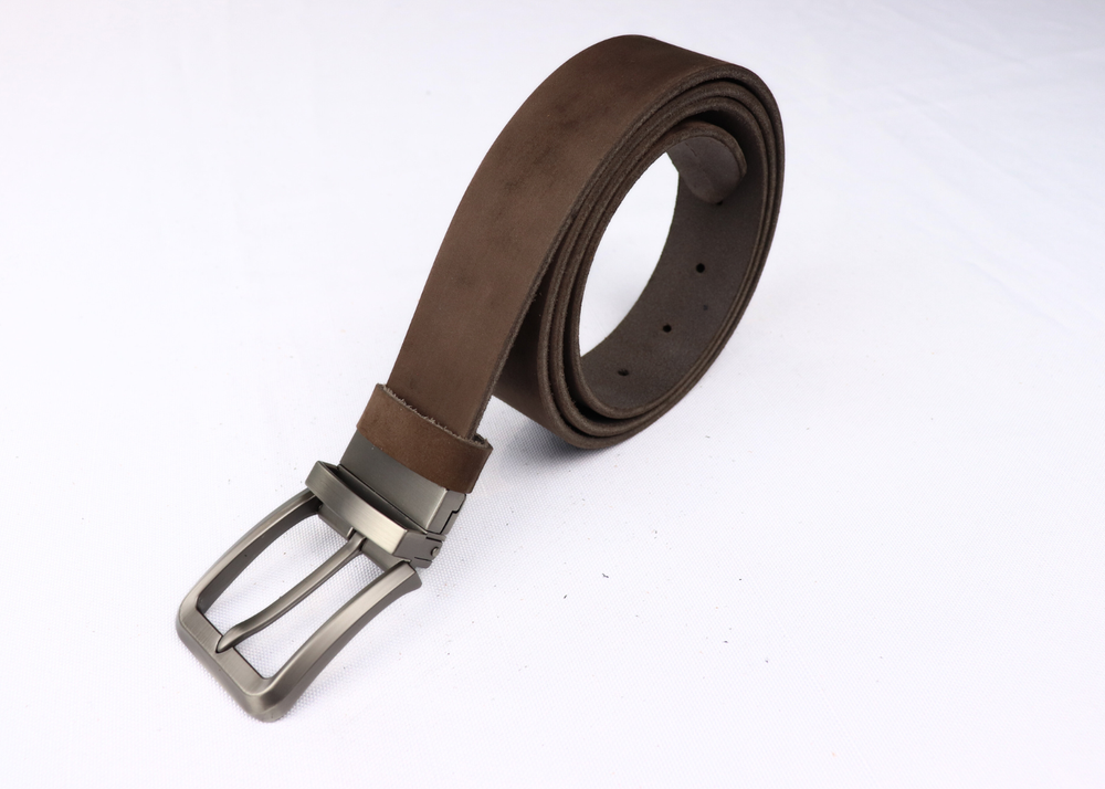 Ремень шелк махагон