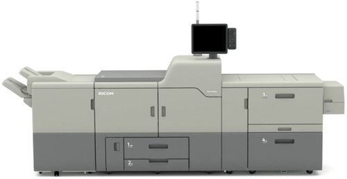 Полноцветный промышленный принтер Ricoh Pro C7200X (RMF) + финишер SR5050 (восстановленный)