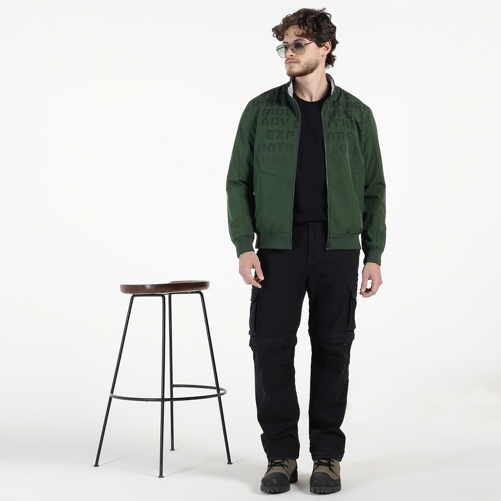 Куртка-бомбер двусторонняя Royal Enfield Ousten REVERSIBLE JACKET