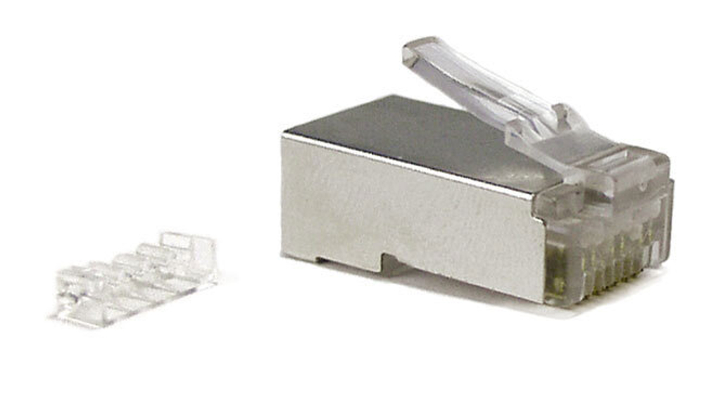 Разъем  Hyperline PLUG-8P8C-UV-C6-SH-100