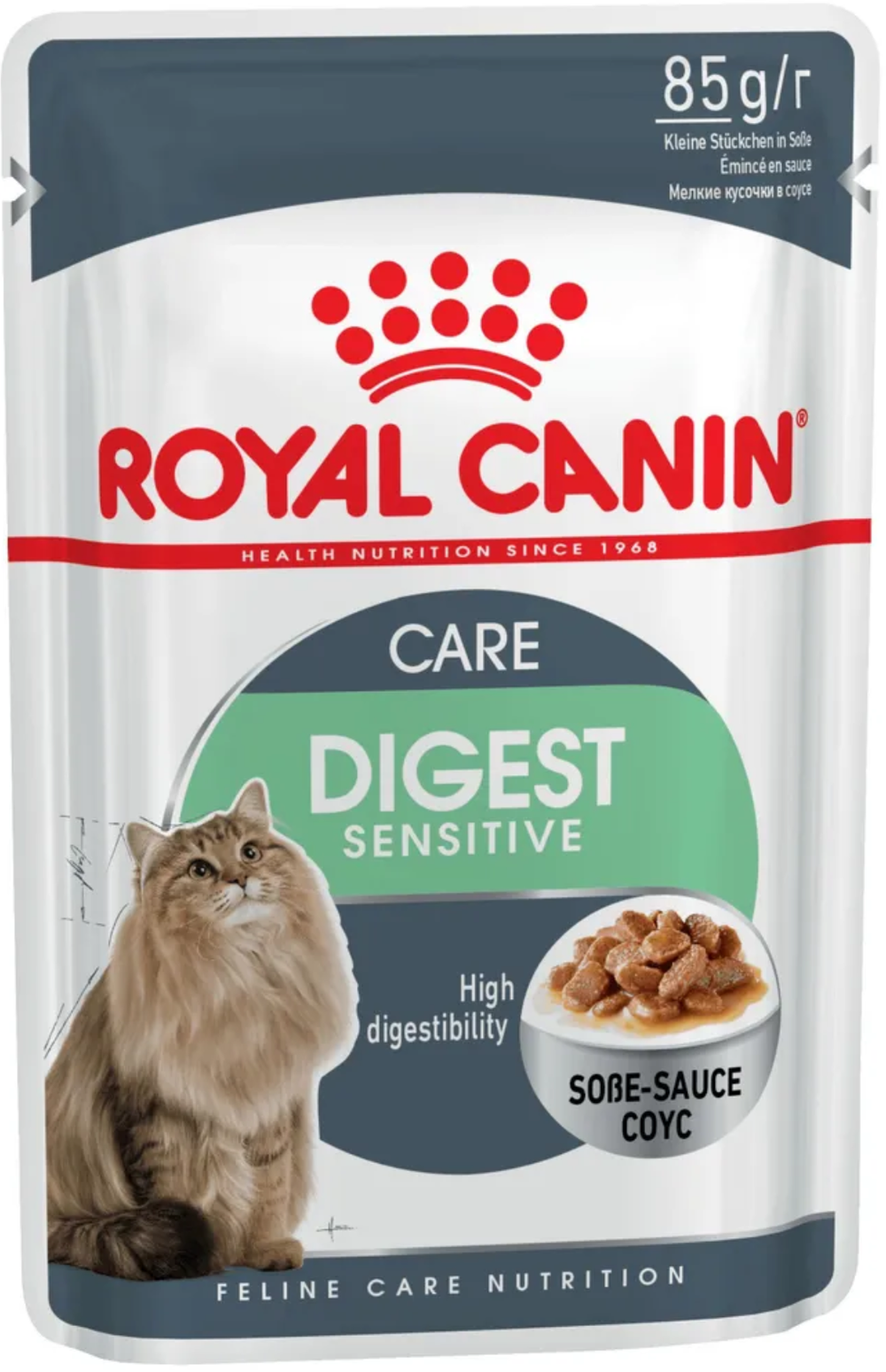 Royal Canin Дайджест Сенситив (Дайджестив Кэа) Соус 85г.