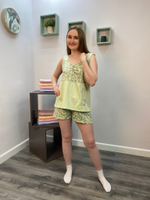 Пижама женская "Дана К.П" П-246 шорты (149)