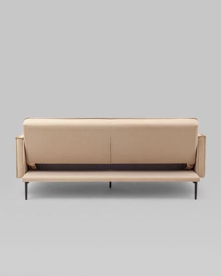 Диван прямой Кассель велюр бежевый