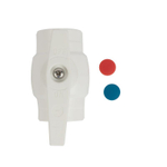 Кран шаровый полипропиленовый 32 мм полнопроходной TEBO