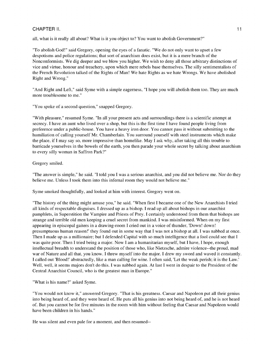 The Man Who Was Thursday | Г. Честертон