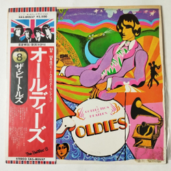 Винтажная виниловая пластинка LP A Collection Of Beatles Oldies (Japan 1976) (Obi Copy)
