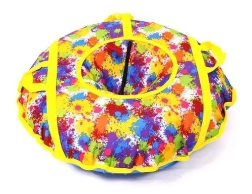 Санки надувные "Ватрушка" принт 75-019 d 75см