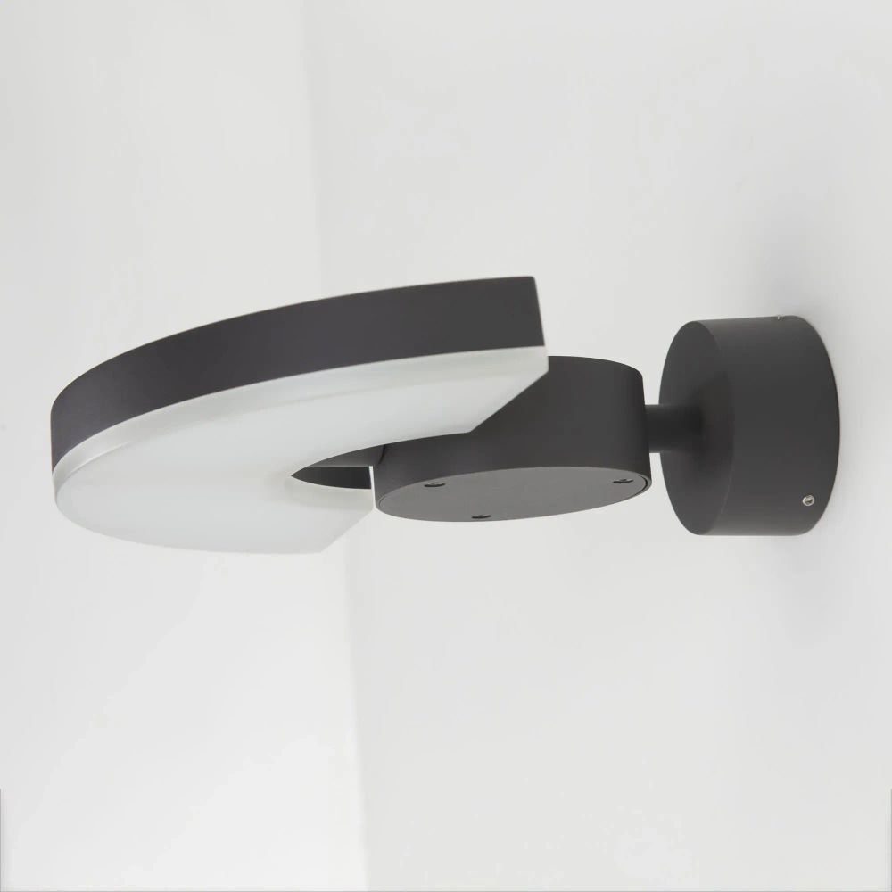 Citilux GARDA CLU03W LED Уличный настенный поворотный светильник Графит