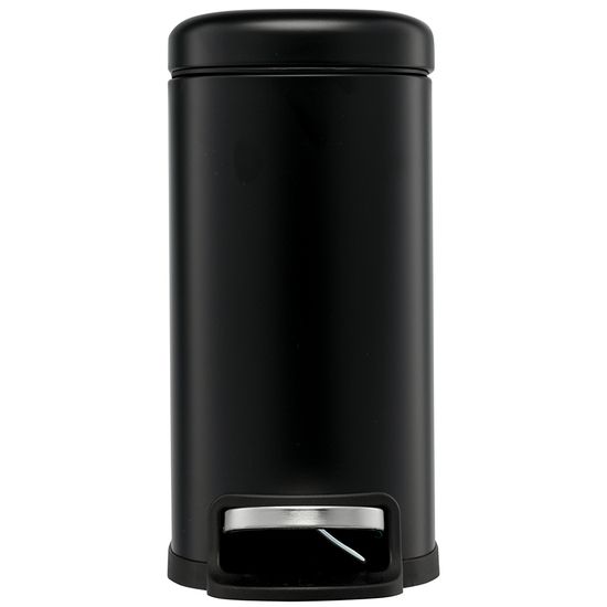 Ведро мусорное с педалью, графит, 5 л