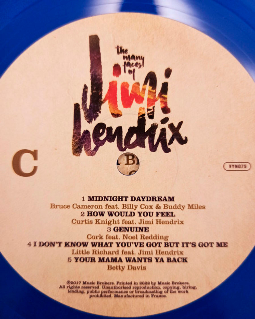 Сборник / The Many Faces Of Jimi Hendrix – A Journey Through The Inner World Of Jimi Hendrix (Coloured Vinyl)(2LP)