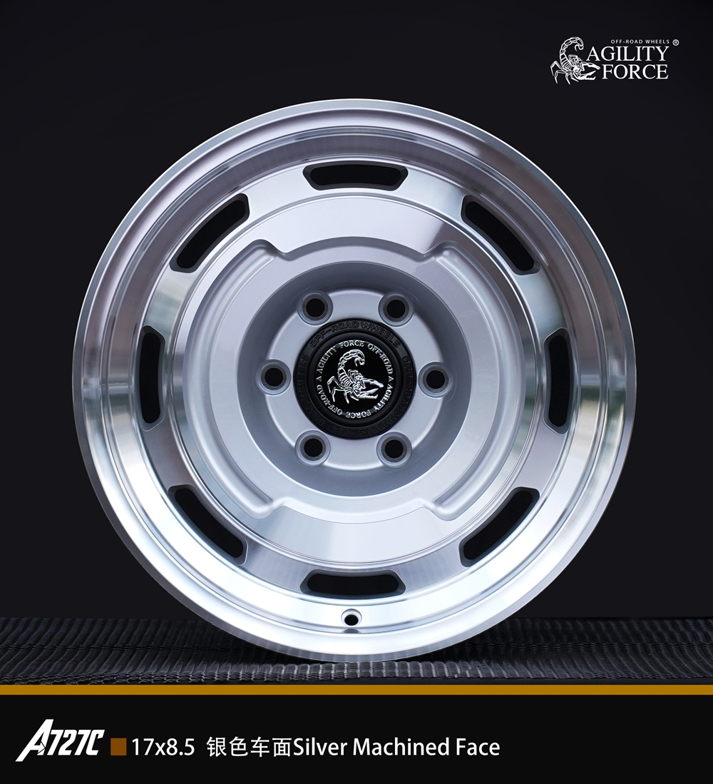 Диск колёсный литой AGILITY FORCE А727 R17 8.5 ET0 Silver Machined Face