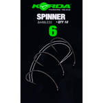 KORDA Крючок Spinner B PTFE №6 без бородки 10шт