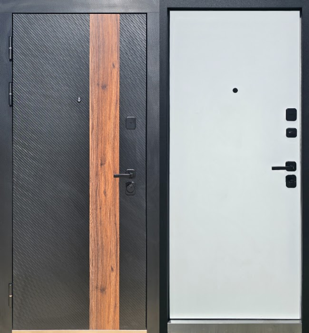 Входная Дверь Берилл квадро-7 (Под покраску)