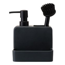 Диспенсер для мыла Noble, 280 мл, графит