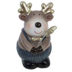 GAEM Фигурка декоративная "Олень", L5 W5 H10 см, 4в.