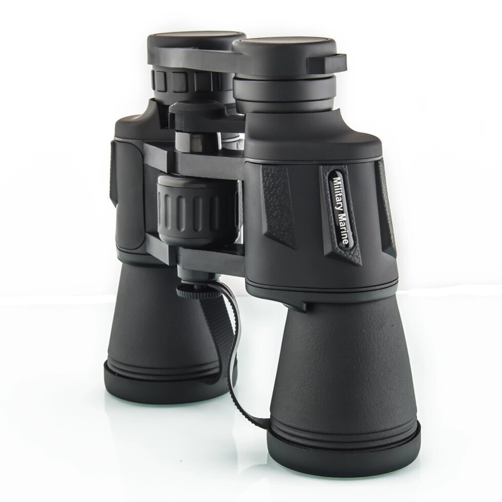Полевой бинокль Military Marine FMC 20x50 (черный), призма Porro BAK-4
