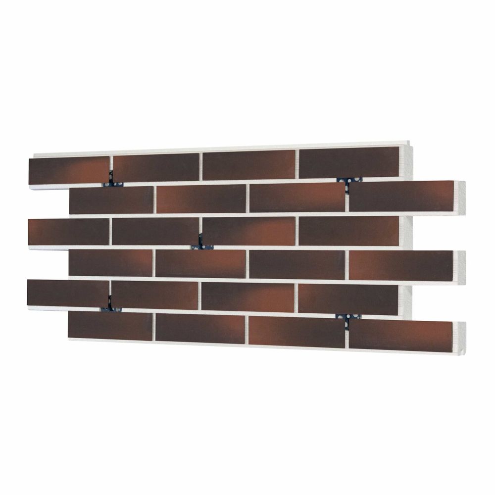 Клинкерная термопанель ППС Beryoza Ceramica Arta Терракотовый 1020х455 мм