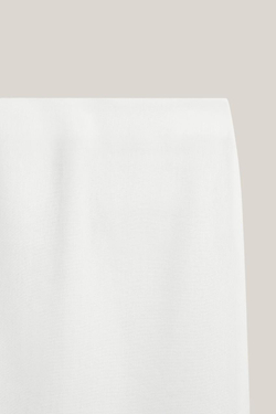 Massimo Dutti Прямая юбка-миди из смесовой льняной ткани - Limited Edition, белый