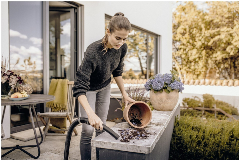 Хозяйственный пылесос KARCHER WD 3 P S V-17/4/20 (YSY) *EU 1000 Вт,17 л,шланг 2 м (1.628-190.0)