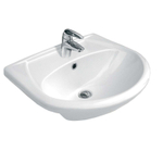 Тумба под раковину, 2 двери, 600, коллекция (Верона, Сersanit Erica, Основной, Белый снег, Молочный глянец)