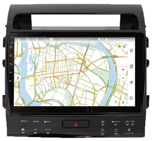 Магнитола для Toyota Land Cruiser 200 2008-2015 (климат на ШГУ, с JBL) - Vaycar VA77-9381 на Android 13, 4G SIM-слот